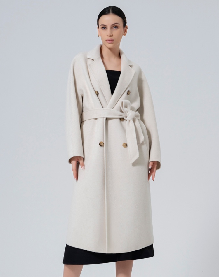 Temperament woolen coat overcoat for women