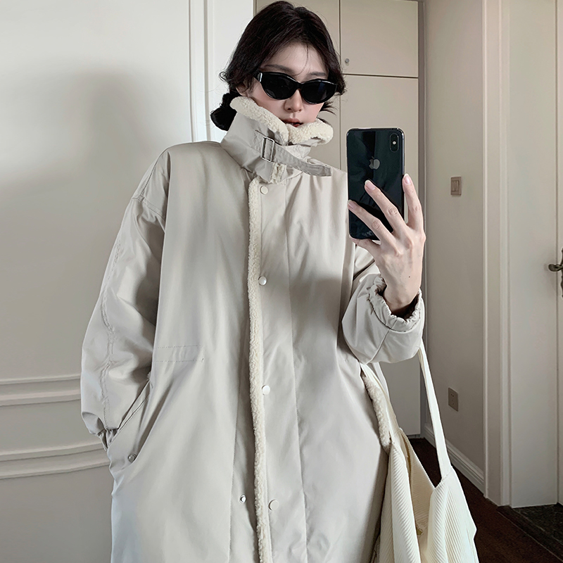 Winter work clothing Korean style cotton coat for women