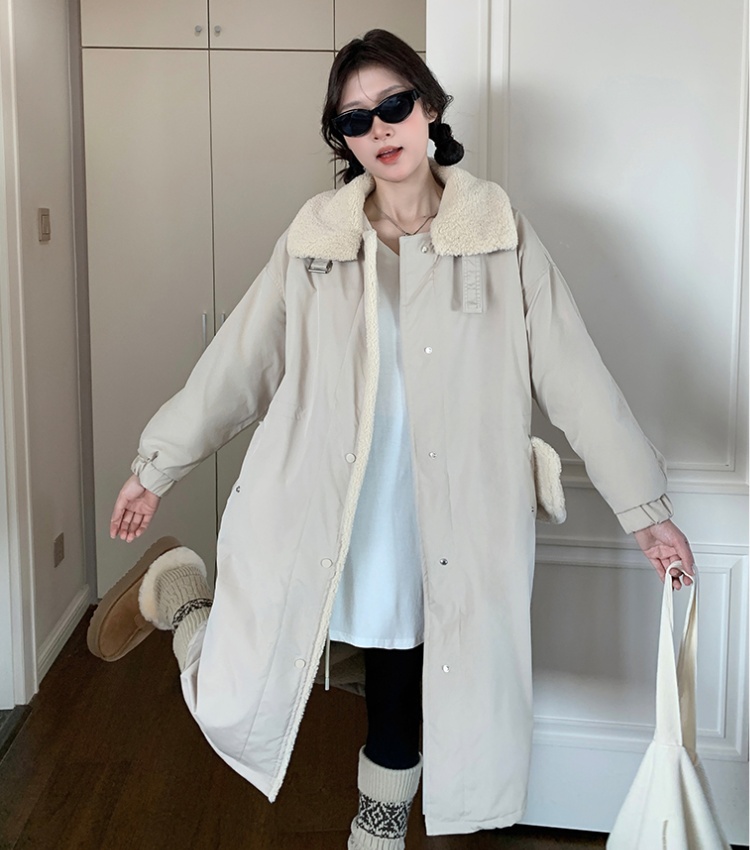 Winter work clothing Korean style cotton coat for women