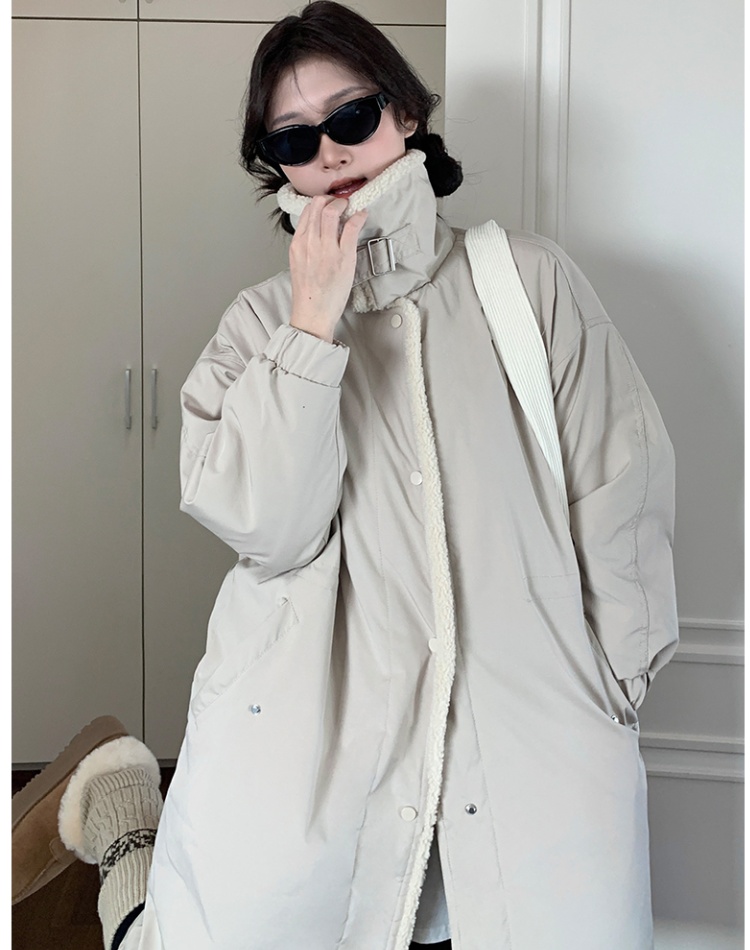 Winter work clothing Korean style cotton coat for women