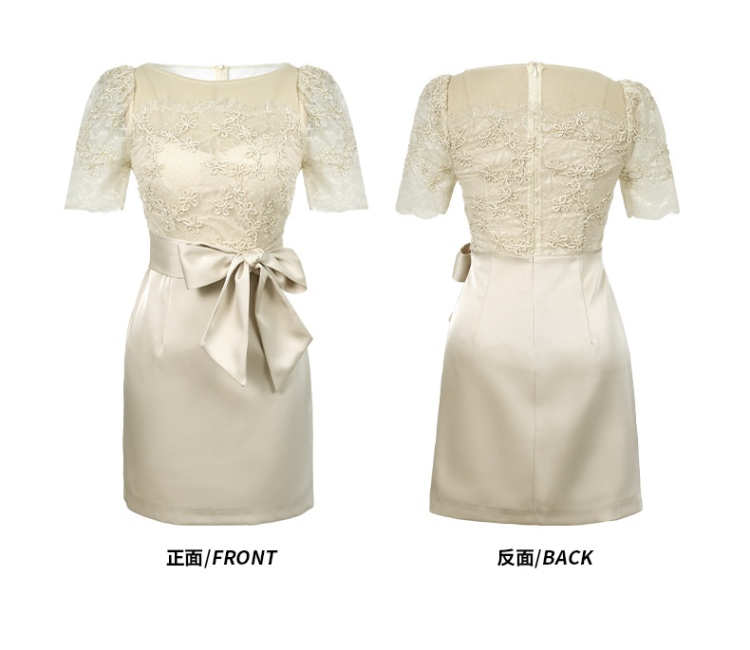 France style frenum summer package hip lace dress for women