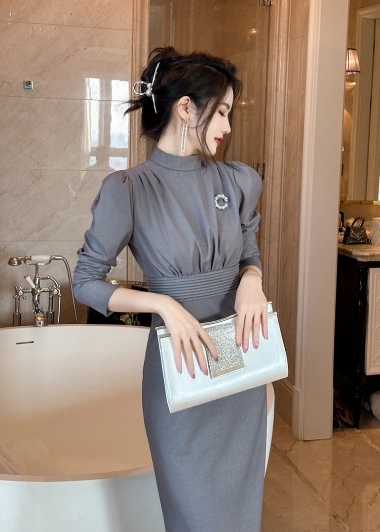 Package hip business suit autumn dress for women