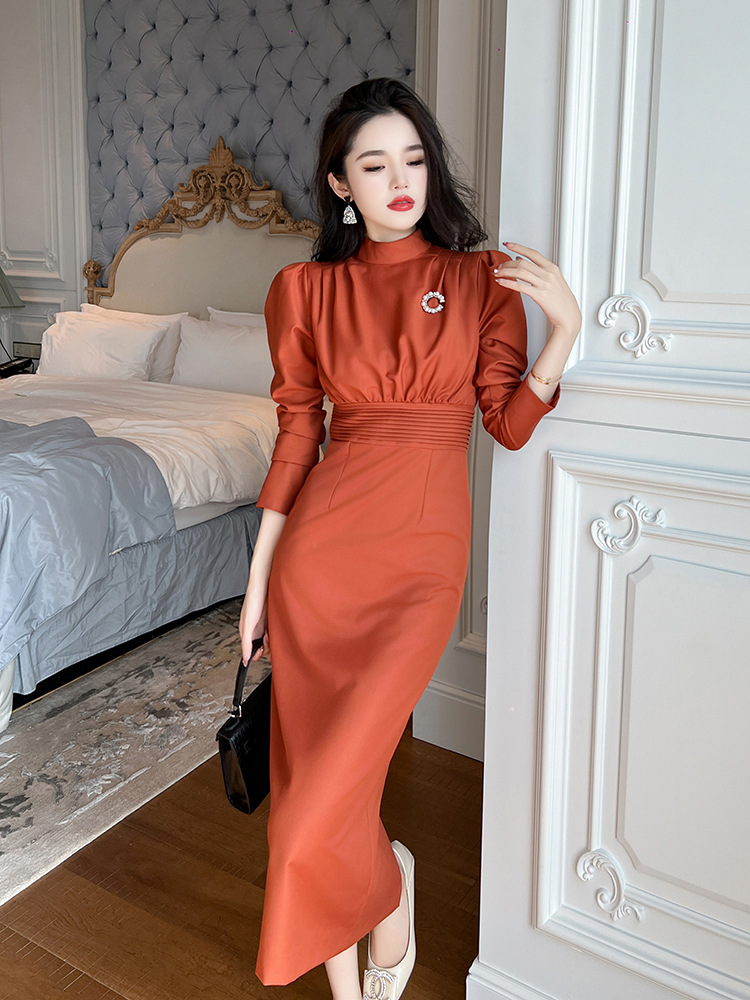 Package hip business suit autumn dress for women