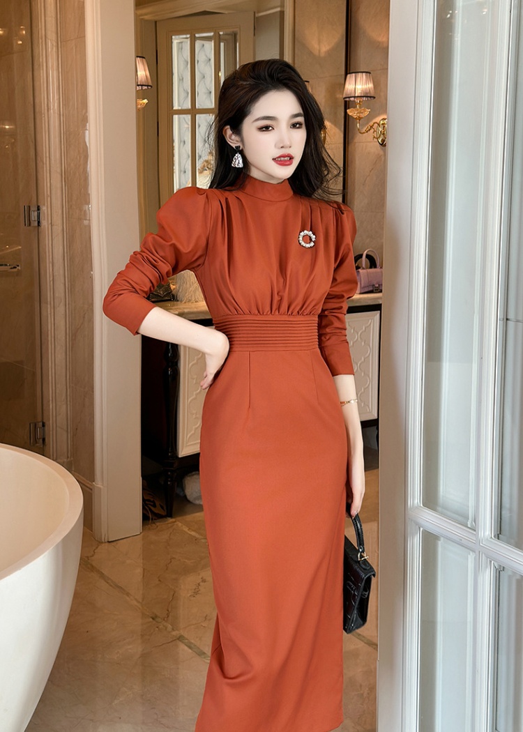 Package hip business suit autumn dress for women