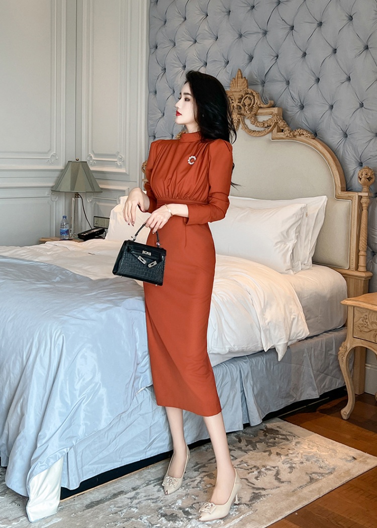 Package hip business suit autumn dress for women