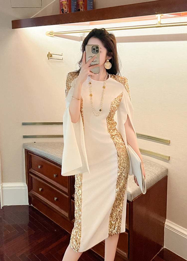 Temperament slim dress commuting evening dress for women