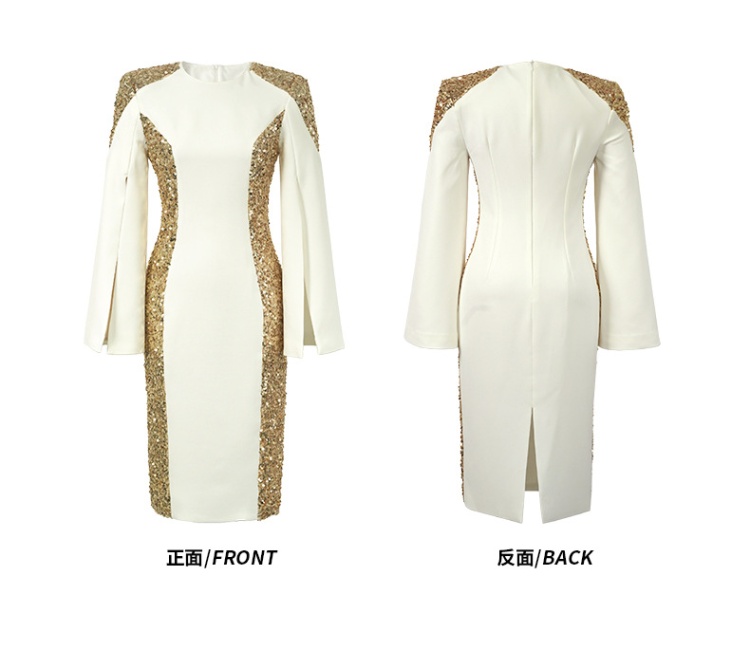 Temperament slim dress commuting evening dress for women