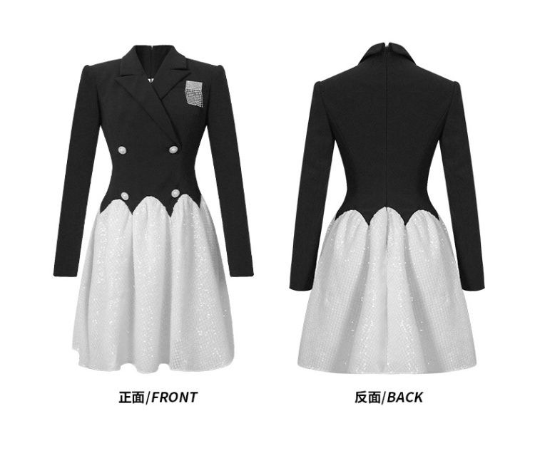 Autumn and winter dress business suit for women