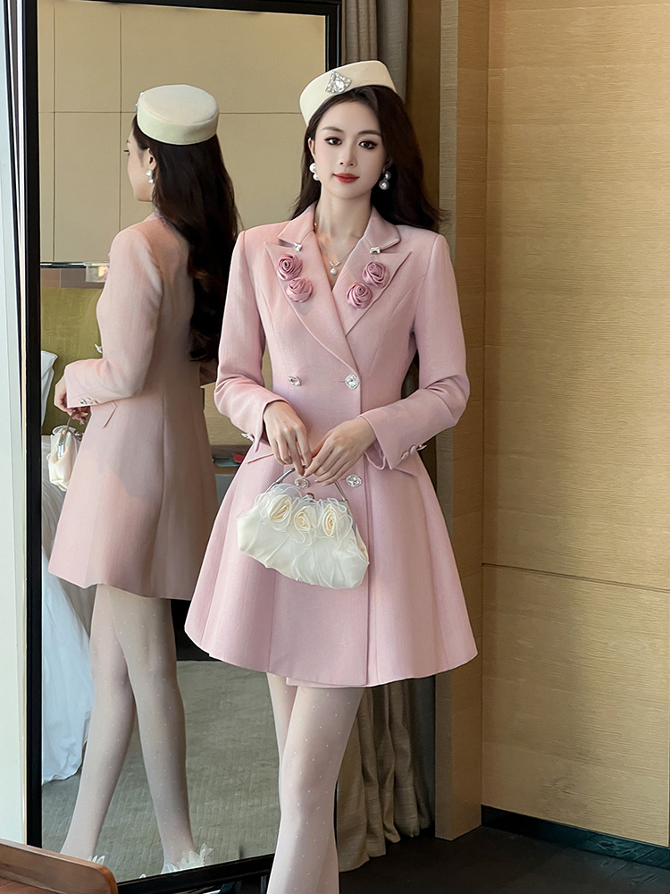 Temperament business suit A-line dress for women