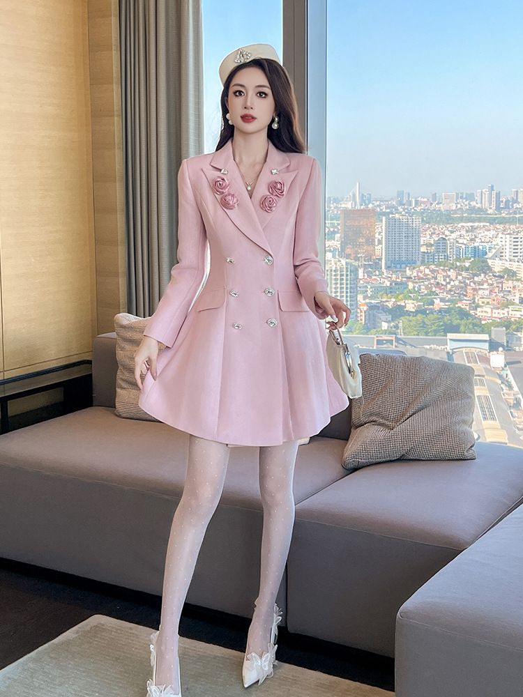 Temperament business suit A-line dress for women