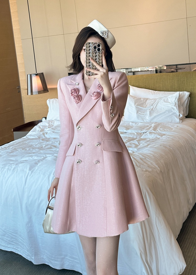 Temperament business suit A-line dress for women