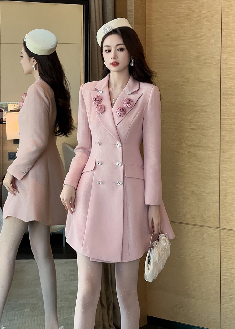 Temperament business suit A-line dress for women