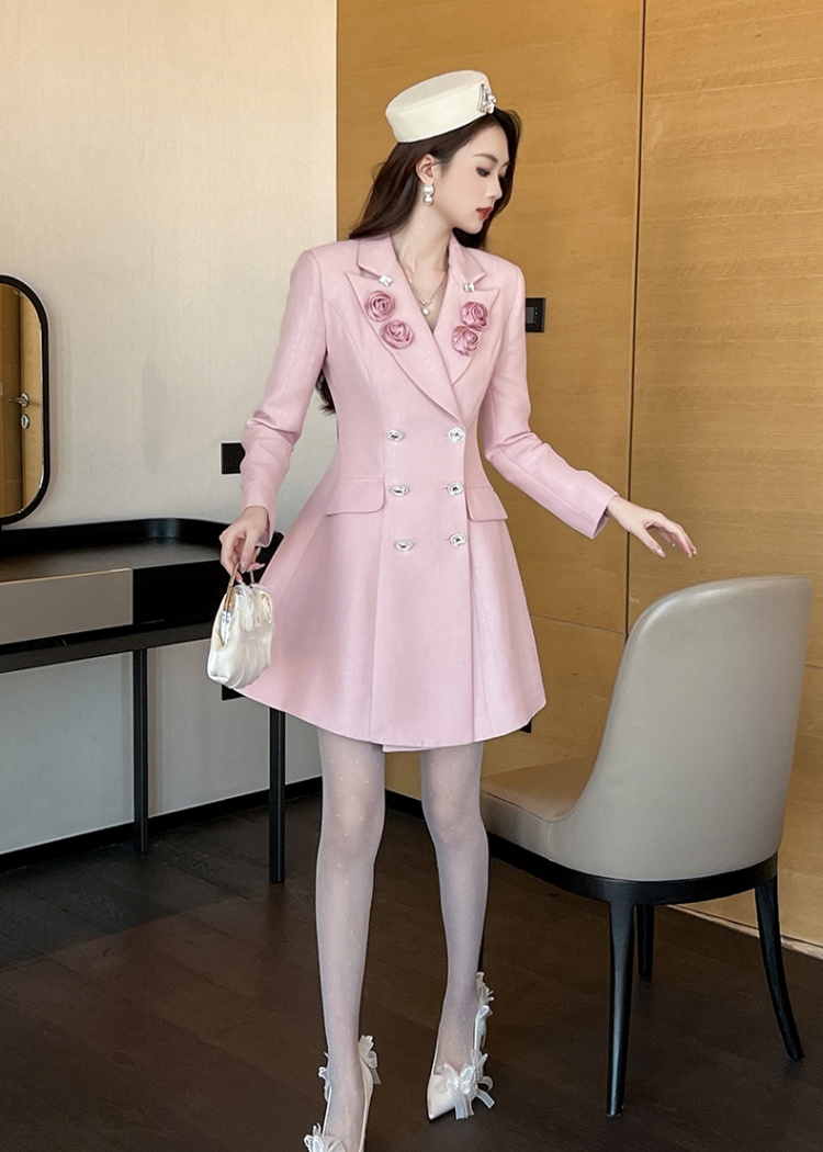 Temperament business suit A-line dress for women