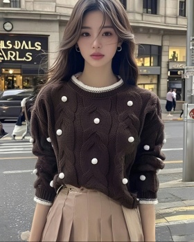 Tender stereoscopic tops pullover sweater for women