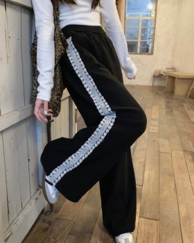 Casual loose pants high waist sweatpants for women