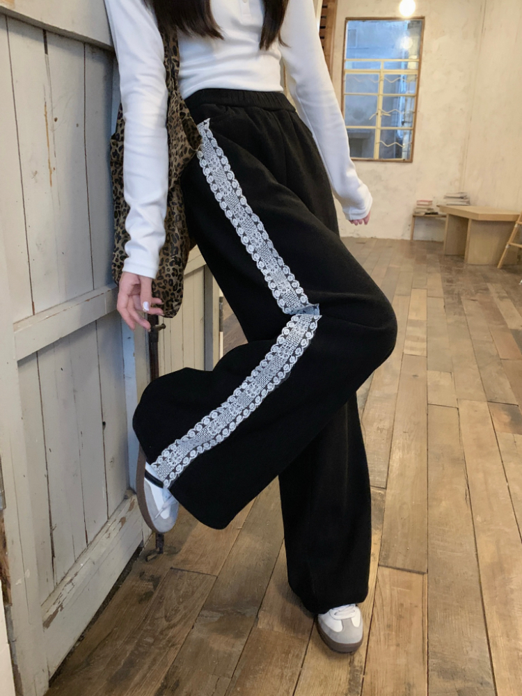 Casual loose pants high waist sweatpants for women