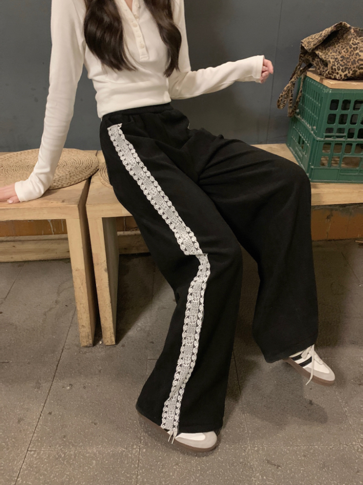 Casual loose pants high waist sweatpants for women