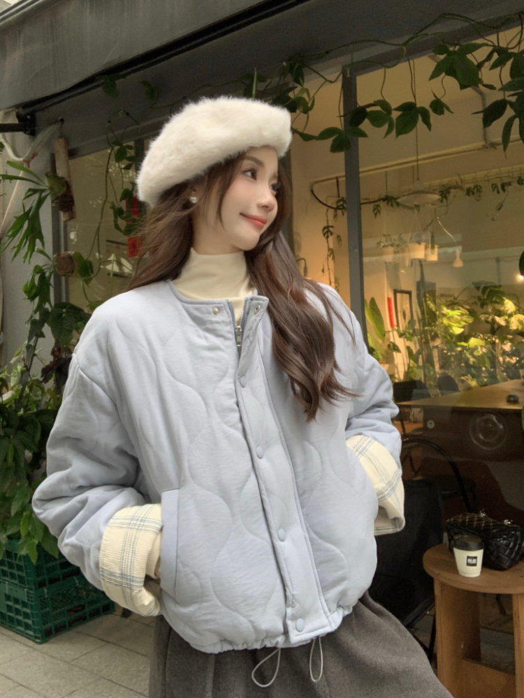 Winter Korean style coat thin light cotton coat