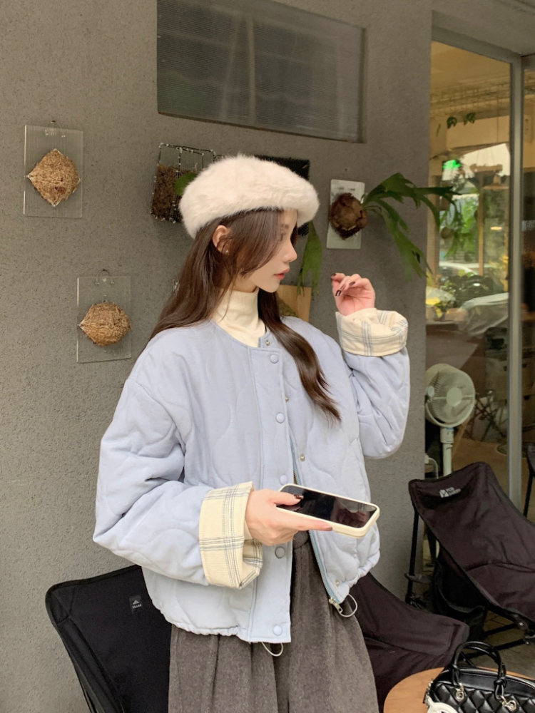 Winter Korean style coat thin light cotton coat