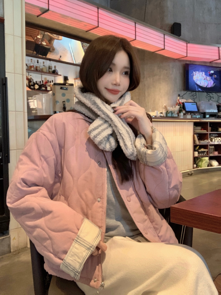 Winter Korean style coat thin light cotton coat