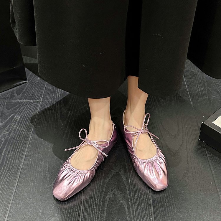 Low lady flattie frenum fashion shoes for women