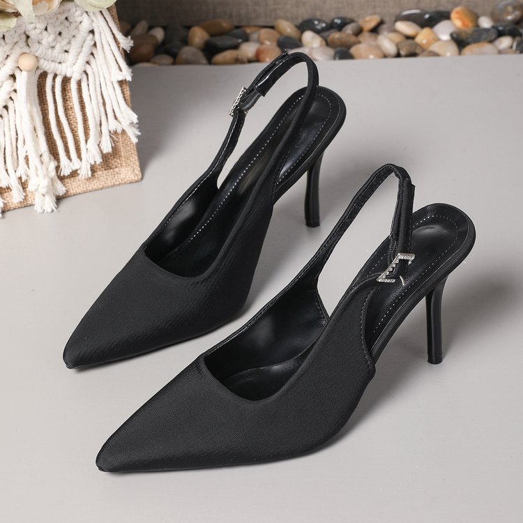 France style pointed shoes fine-root sandals