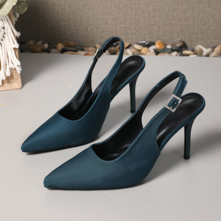 France style pointed shoes fine-root sandals