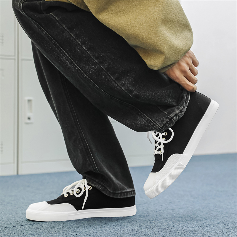 Couples board shoes all-match canvas shoes for men