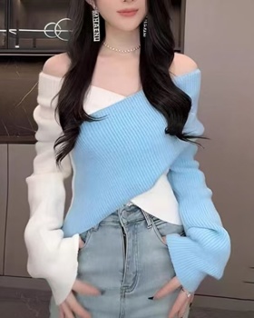 Unique sweater strapless tops for women