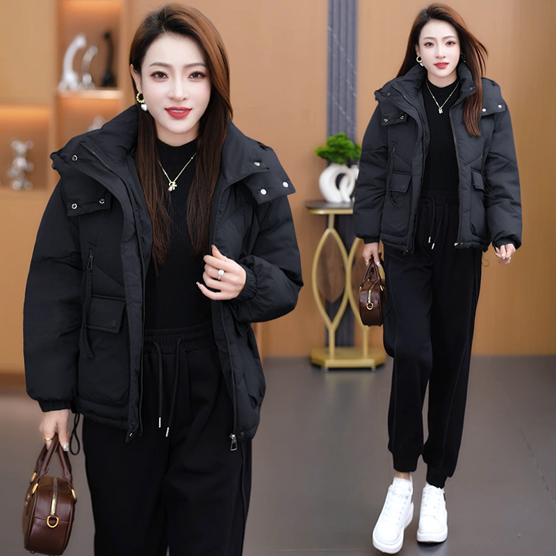 Autumn and winter show young fashion cotton coat