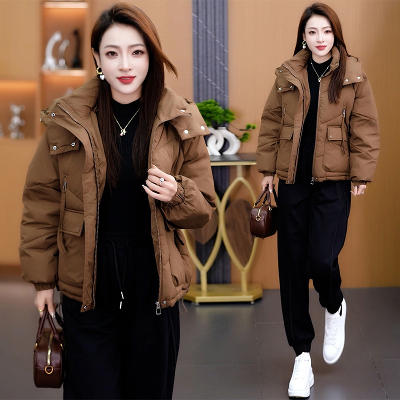 Autumn and winter show young fashion cotton coat