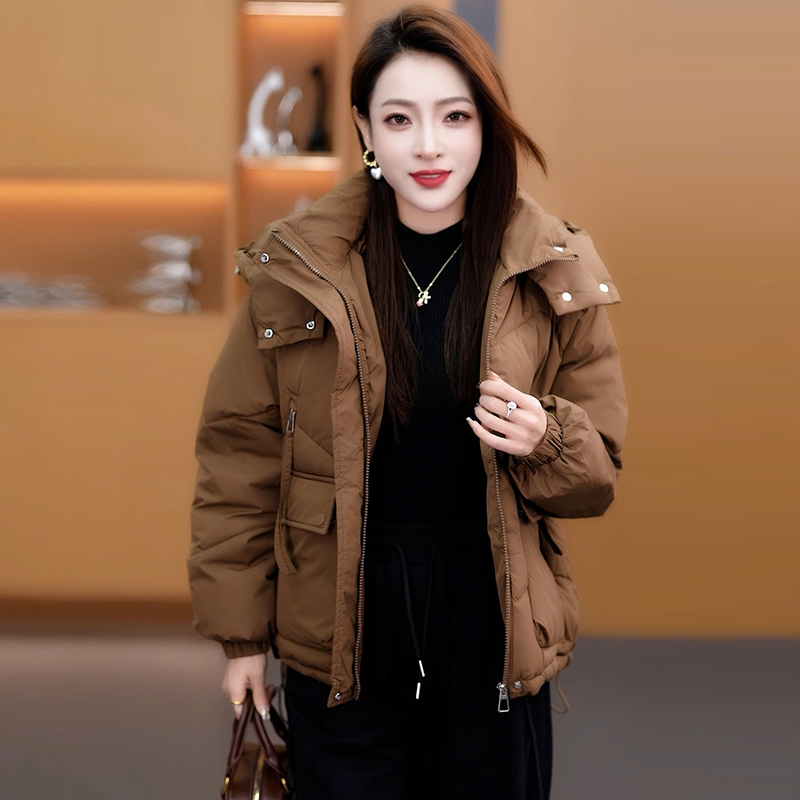 Autumn and winter show young fashion cotton coat