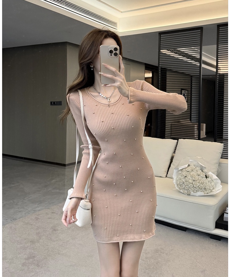 Inside the ride sweater dress package hip dress for women