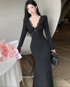 Package hip long dress dress for women