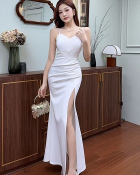 Sling temperament dress sexy Casual long dress