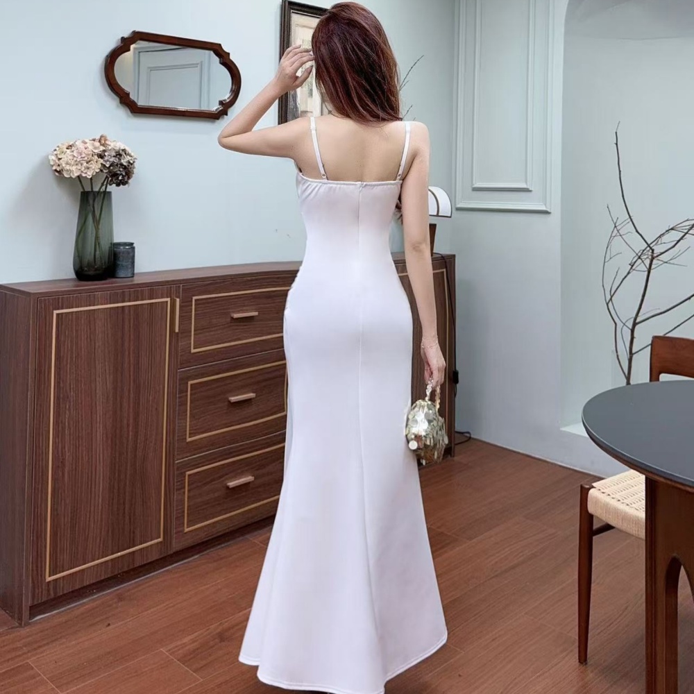 Sling temperament dress sexy Casual long dress