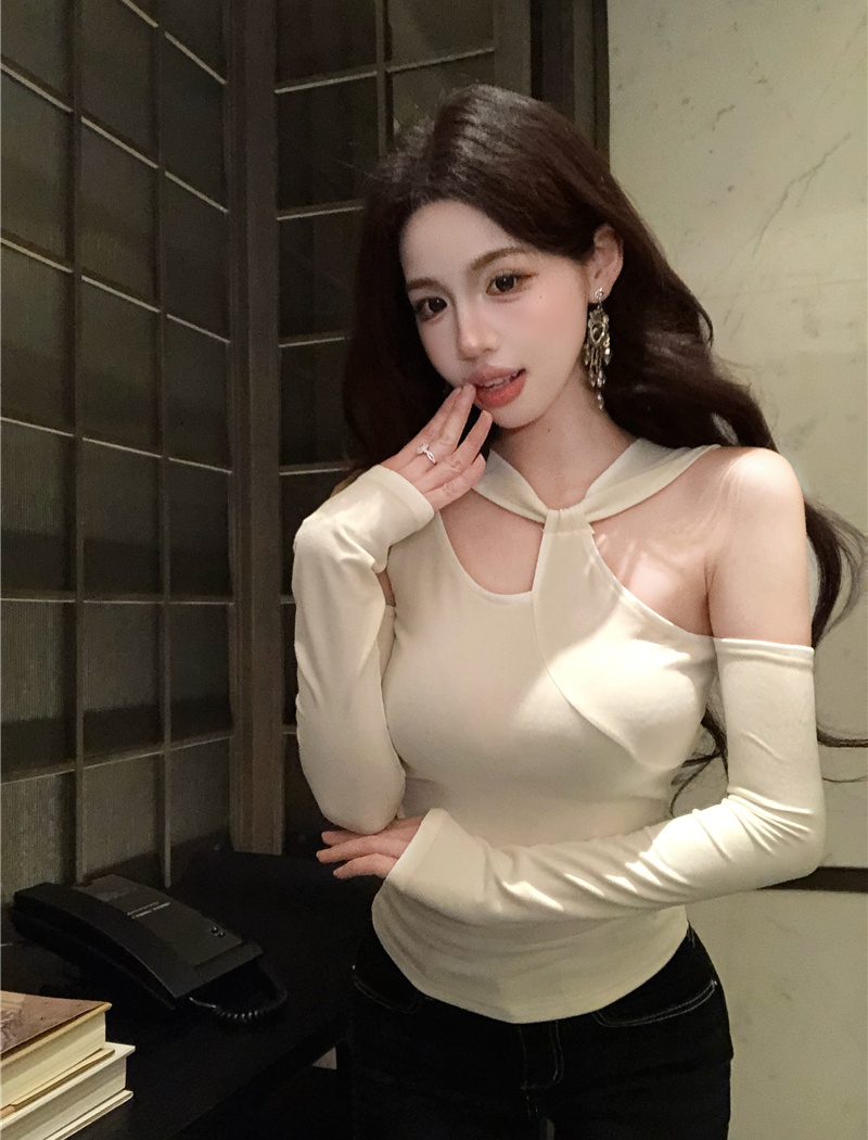 Bottoming fashion slim strapless tops