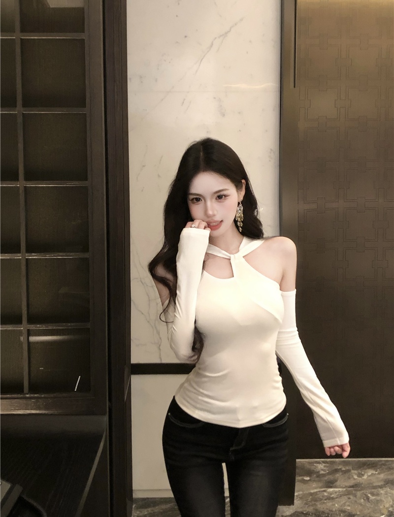 Bottoming fashion slim strapless tops