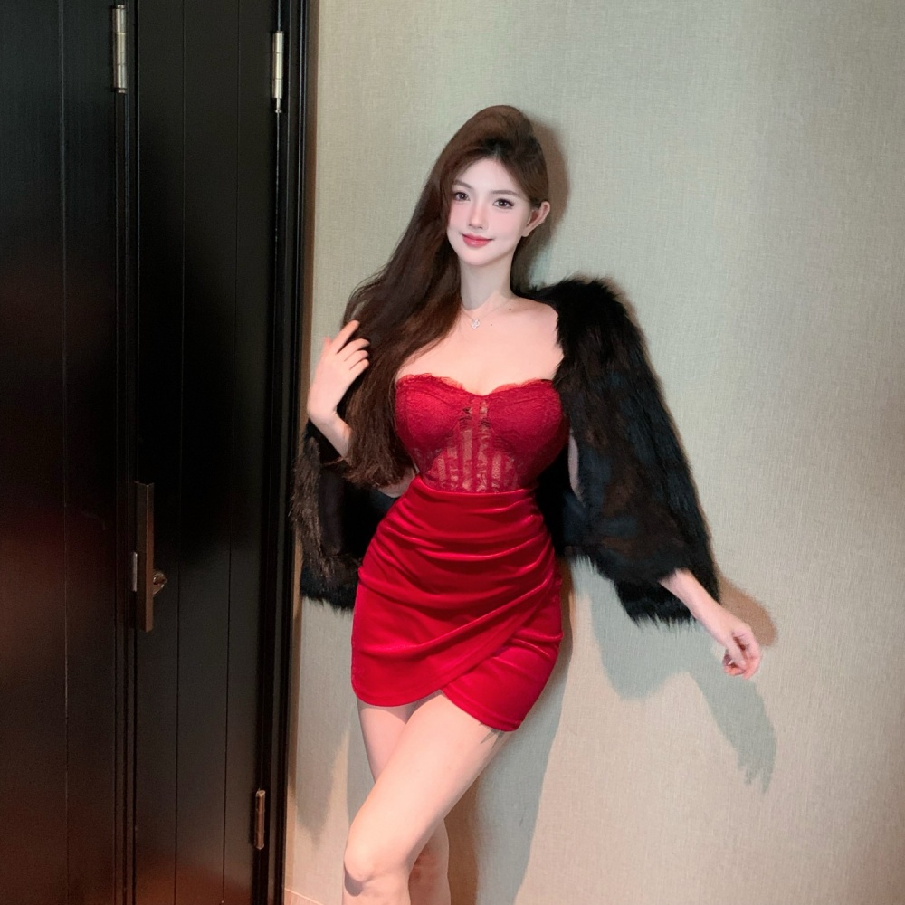 Christmas formal dress sexy dress for women