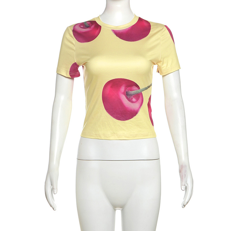 Navel sexy tops autumn and winter T-shirt for women