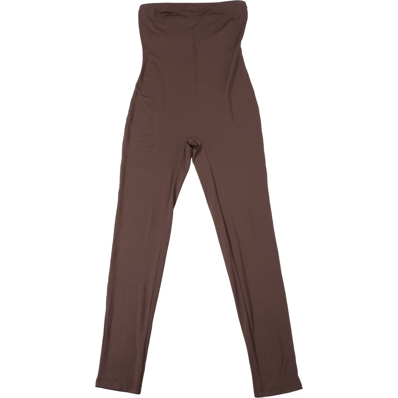 European style sexy jumpsuit pure tight long pants