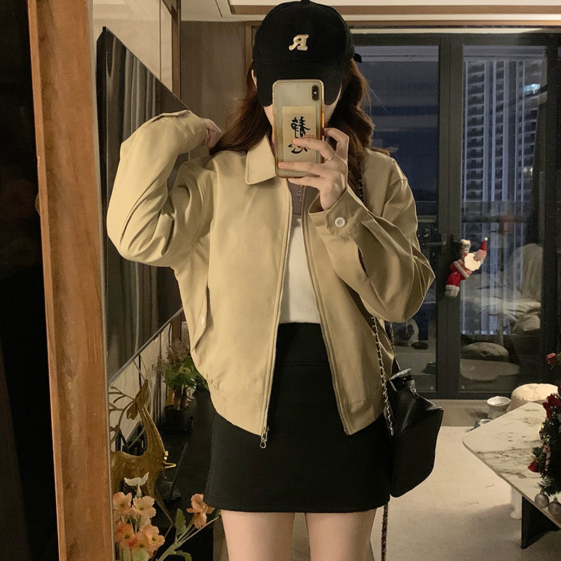 Baseball fashion autumn coat short Casual jacket