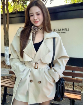 Western style slim short coat spring temperament windbreaker