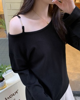 Long sleeve tops bottoming shirt for women