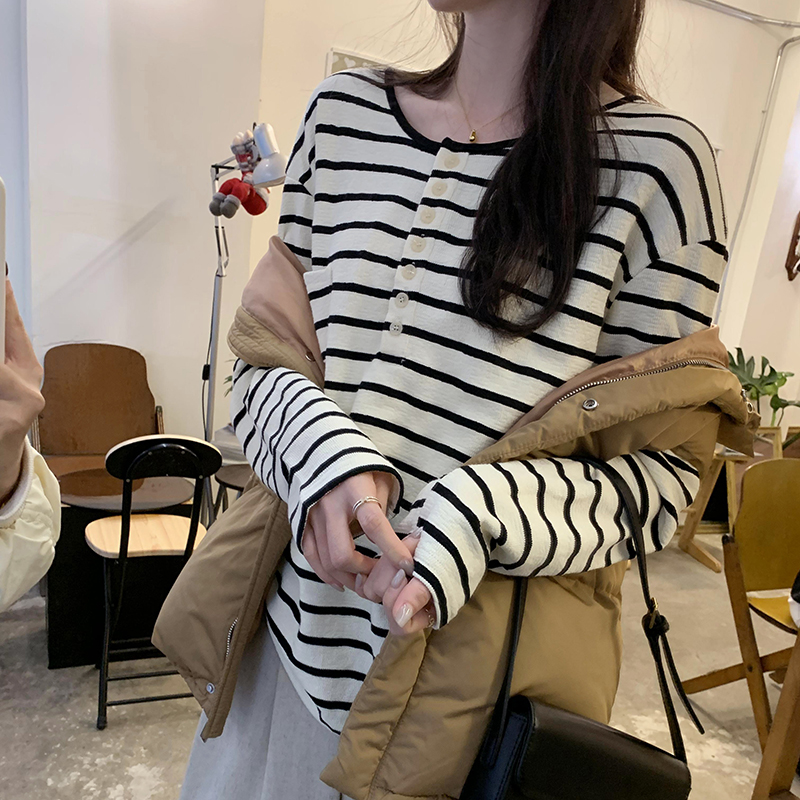 Autumn and winter tops bottoming shirt for women