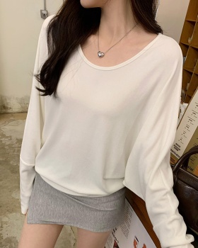 Loose T-shirt autumn and winter bottoming shirt for women