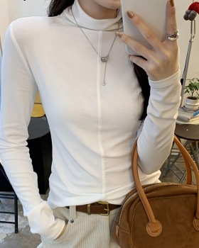 Long sleeve tops autumn and winter bottoming shirt