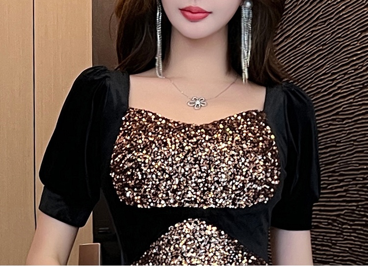 V-neck niche evening dress light luxury dress for women