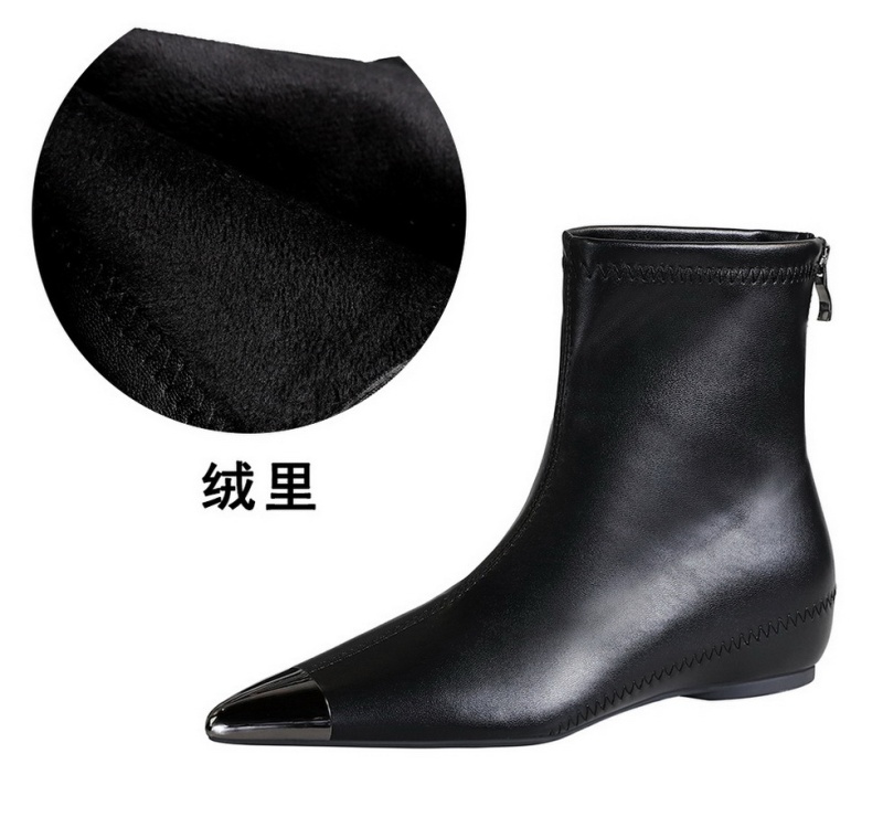 Low cylinder short boots women's boots