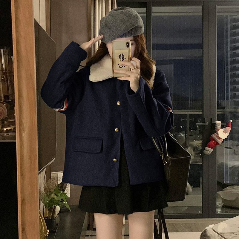 Winter cotton coat clip cotton overcoat